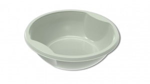 Ce plateau Evolve en CPET présente une forme de bol profond et arrondi avec une teinte douce vert-gris, qui évoque un style contemporain et respectueux de l’environnement. L’intérieur spacieux est complété par un rebord lisse et légèrement profilé, doté de deux encoches pratiques pour une prise facile. Sa finition mate et sa couleur terreuse subtile offrent un look naturel et épuré, parfait pour la présentation d'aliments avec une esthétique moderne et durable. Le design de ce plateau est polyvalent, convenant aux portions individuelles ou aux petites préparations.